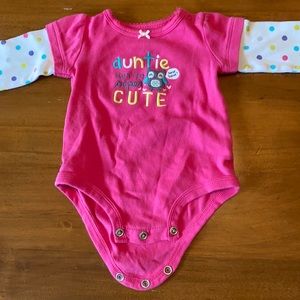 Aunties cutie onesie